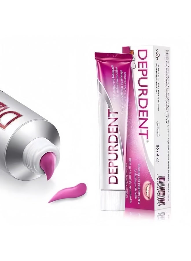 دبيوردنت معجون أسنان يركز على الوقاية من التسوس، وإزالة البقع، وانتعاش الفم طويل الأمد - 50 مل - Image 1